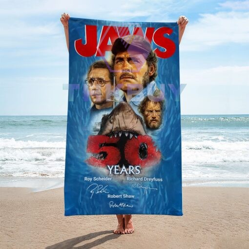 Jaws Beach Towel – THK1948