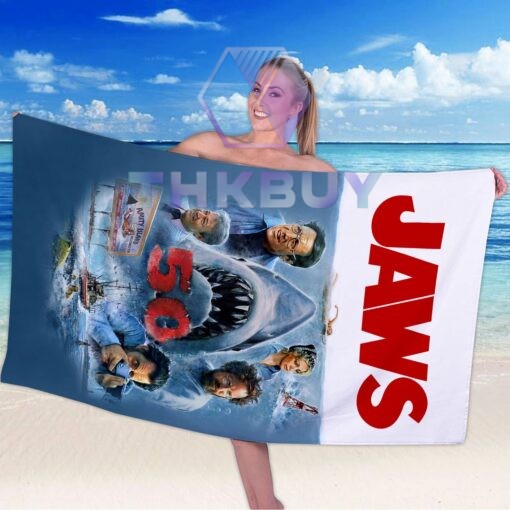 Jaws Beach Towel – THK1947