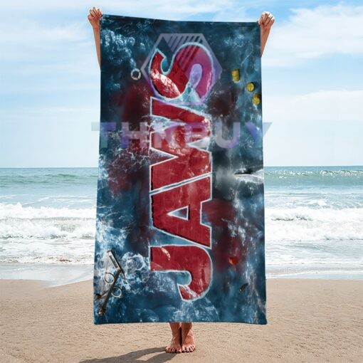Jaws Beach Towel – THK1946 - Image 2