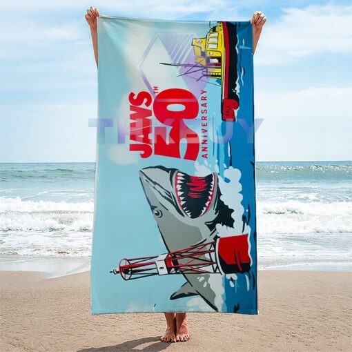 Jaws Beach Towel – THK1950 - Image 2