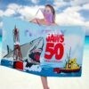 Jaws Beach Towel – THK1950