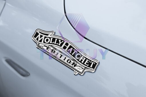Molly Hatchet Edition Laser Engraved Car Name Badge Version 2 - Image 4