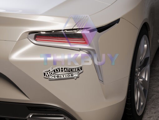 Molly Hatchet Edition Laser Engraved Car Name Badge Version 2 - Image 5