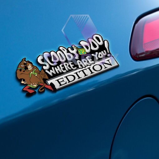 Scooby-Doo Edition Laser Engraved Car Name Badge - THK1952 - Image 3