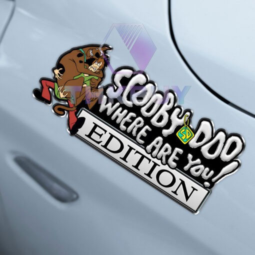 Scooby-Doo Edition Laser Engraved Car Name Badge - THK1952 - Image 4