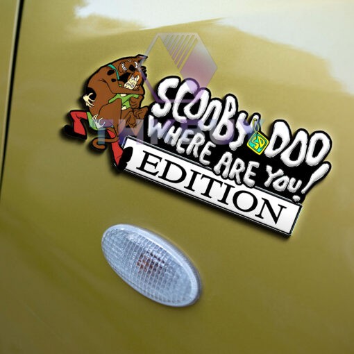 Scooby-Doo Edition Laser Engraved Car Name Badge - THK1952 - Image 5