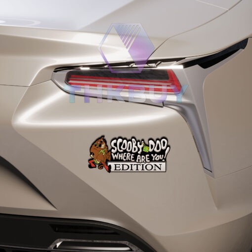 Scooby-Doo Edition Laser Engraved Car Name Badge - THK1952 - Image 6