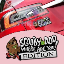 Scooby-Doo Edition Laser Engraved Car Name Badge - THK1952
