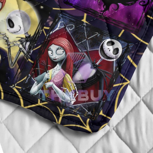 The Nightmare Before Christmas Quilt Blanket - Image 3