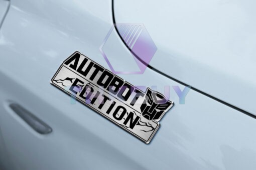 Autobots Edition Laser Engraved Car Name Badge - Image 5