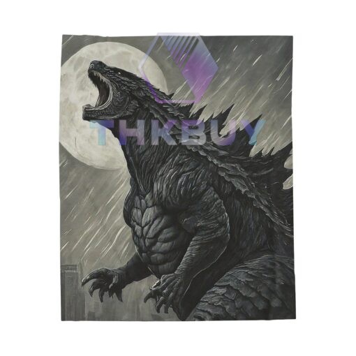 Vintage Godzilla Howling Blanket - THK2008 - Image 3