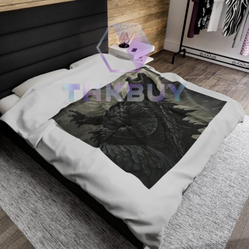 Vintage Godzilla Howling Blanket - THK2008 - Image 2