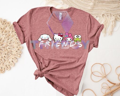 Hello Cat Friends Shirt - THK1922 - Image 5