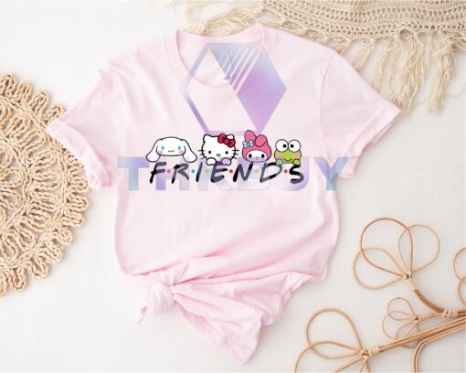 Hello Cat Friends Shirt - THK1922 - Image 3