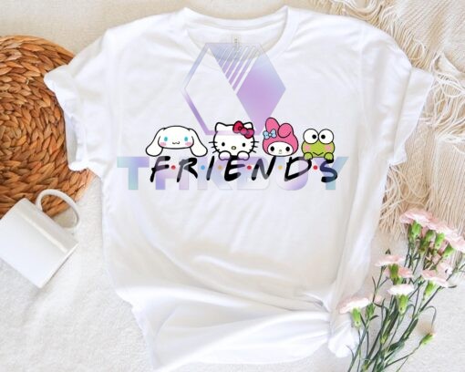 Hello Cat Friends Shirt - THK1922