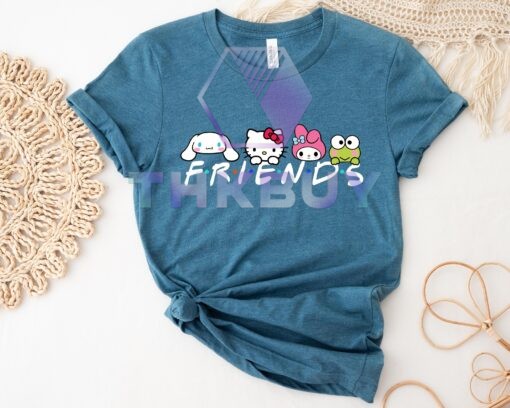 Hello Cat Friends Shirt - THK1922 - Image 6