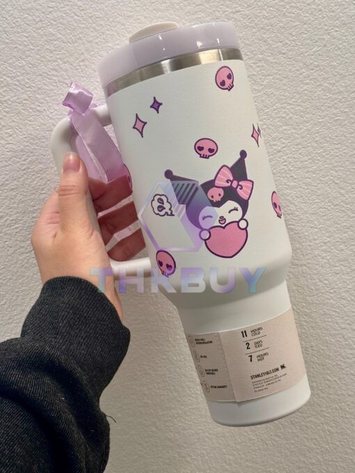 Kuromi 40oz Stanley Tumbler - Image 7