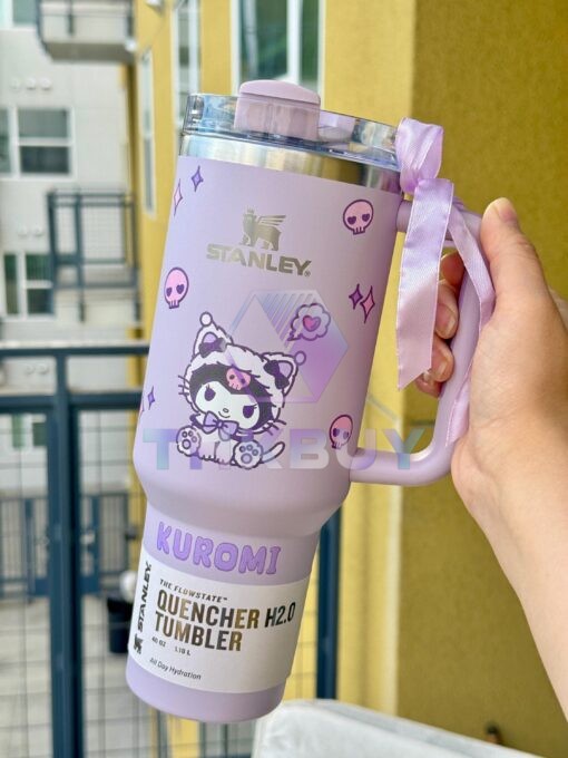 Kuromi 40oz Stanley Tumbler - Image 2