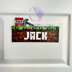 Mining Door Name Sign