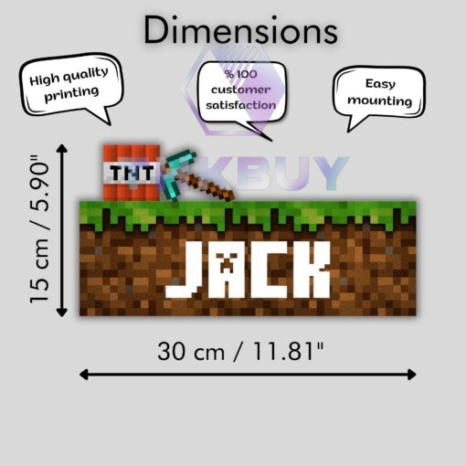Mining Door Name Sign - Image 2