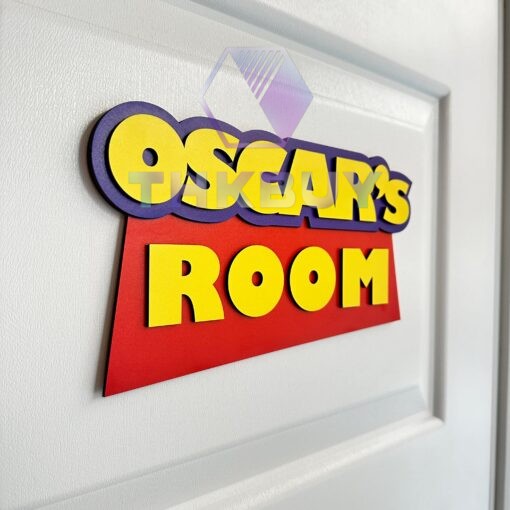 Toy Room Door Name Sign - Image 5