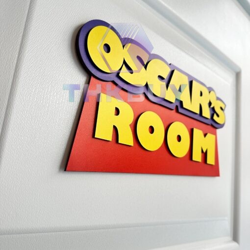 Toy Room Door Name Sign - Image 3