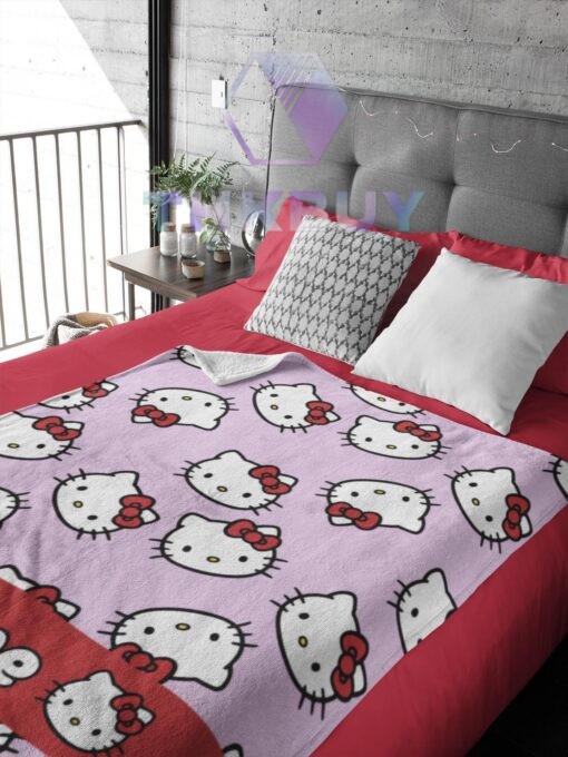 Personalized Hello Kitty Blanket - THK1921 - Image 3