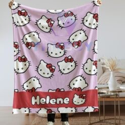Personalized Hello Kitty Blanket - THK1921