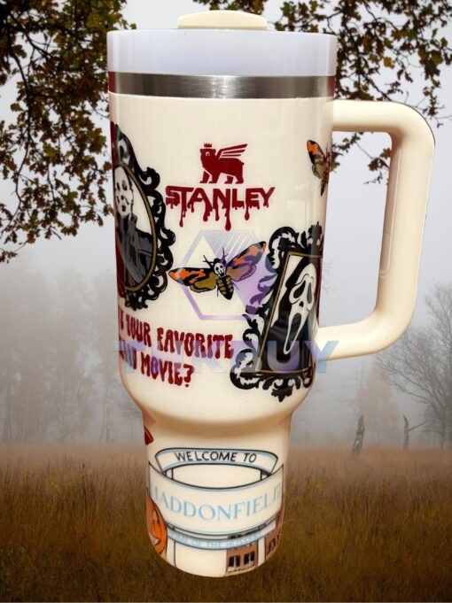 Horror Movies 40oz Stanley Tumbler - Image 5