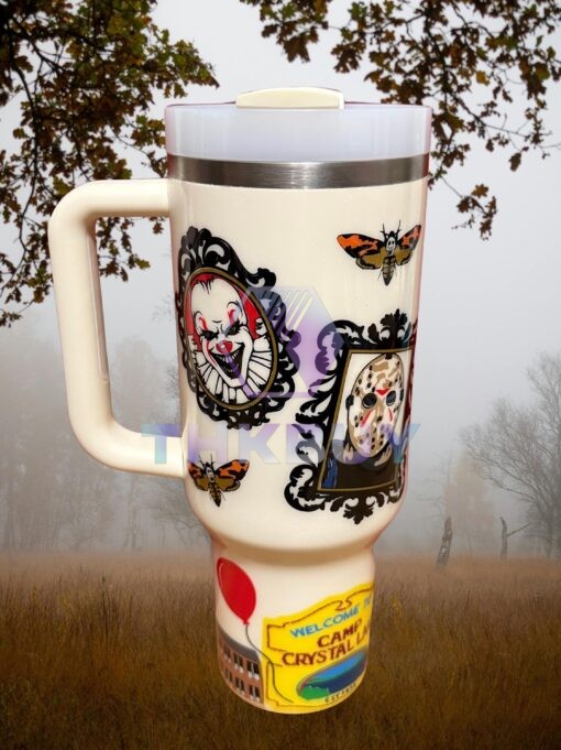 Horror Movies 40oz Stanley Tumbler - Image 4