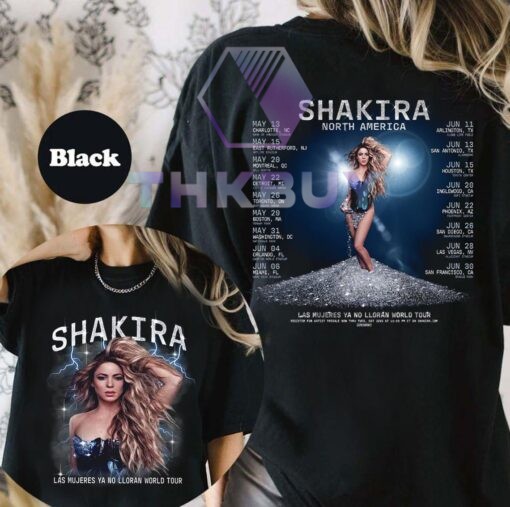 Shakira 2025 Concert Shirt - THK2325