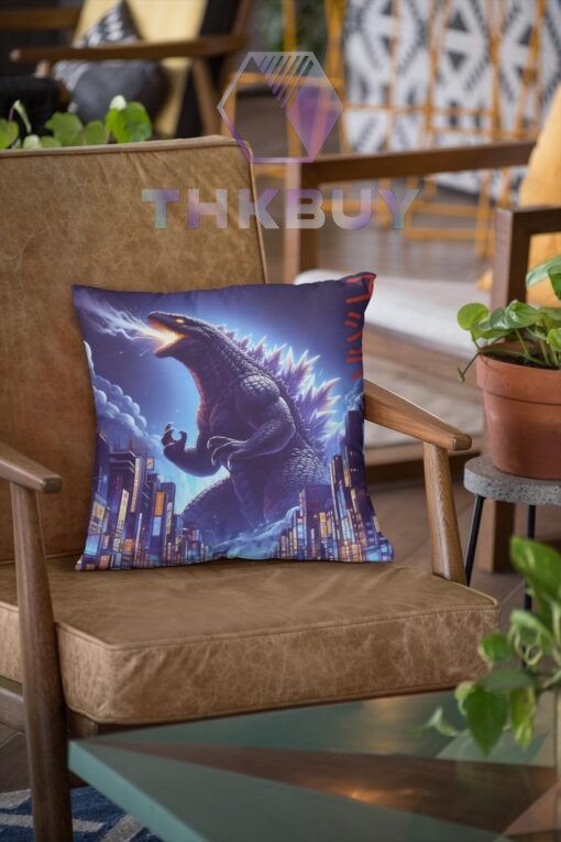 Godzilla Square Pillow (2 sided) - Image 3