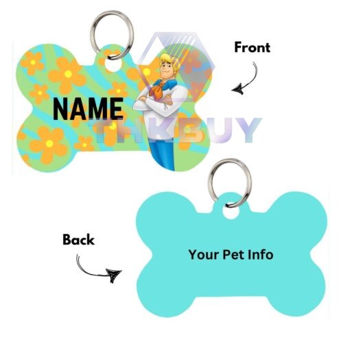 Personalized Fred Pet Id Tag for Dogs - Image 2