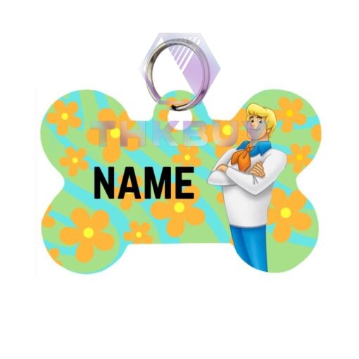 Personalized Fred Pet Id Tag for Dogs