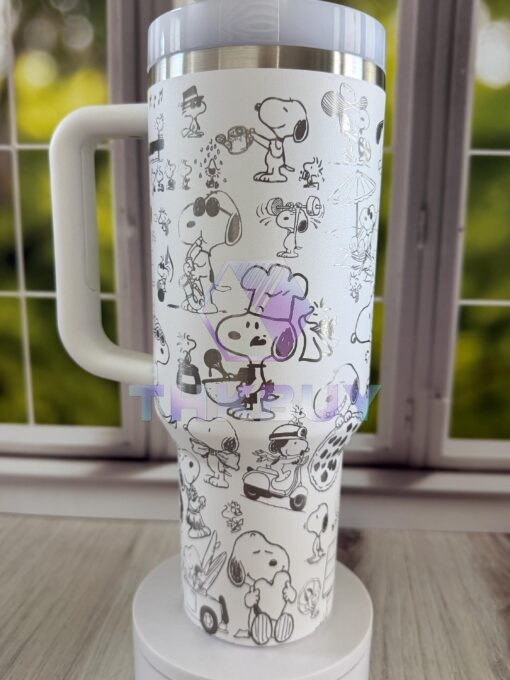 [FLASH SALE] Snoopy 40oz Stanley Tumbler - Image 4