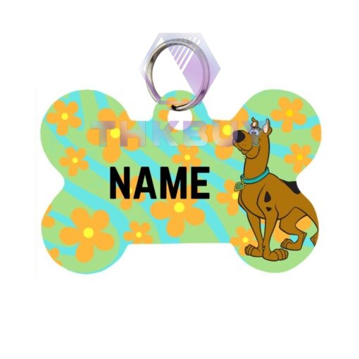 Personalized Scooby Pet Id Tag for Dogs - THK1909