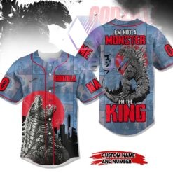 Personalized Godzilla Baseball Jersey – THK1956