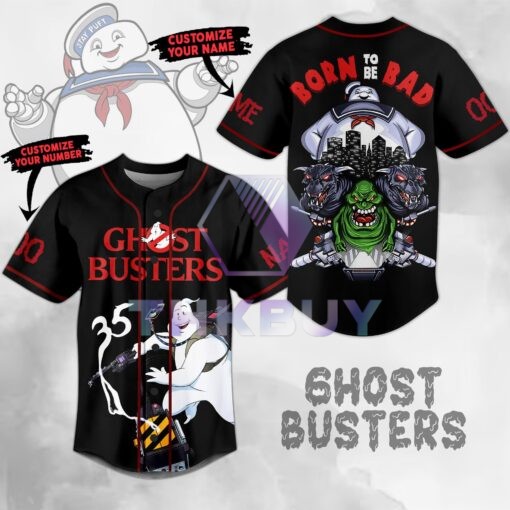 Personalized Ghostbusters Baseball Jersey - THK2062