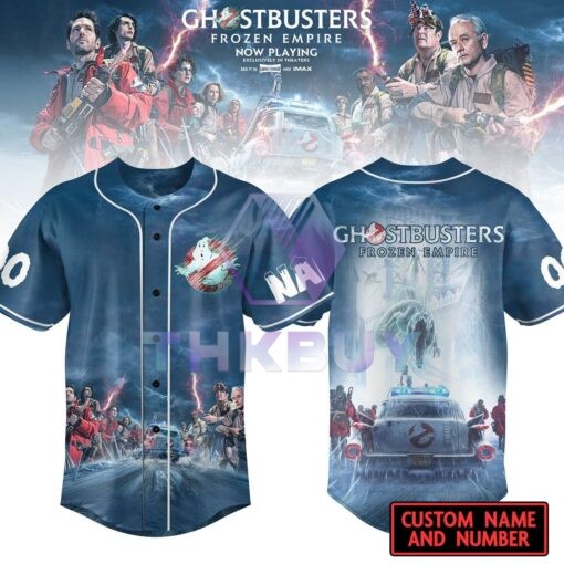 Personalized Ghostbusters Baseball Jersey - THK2064