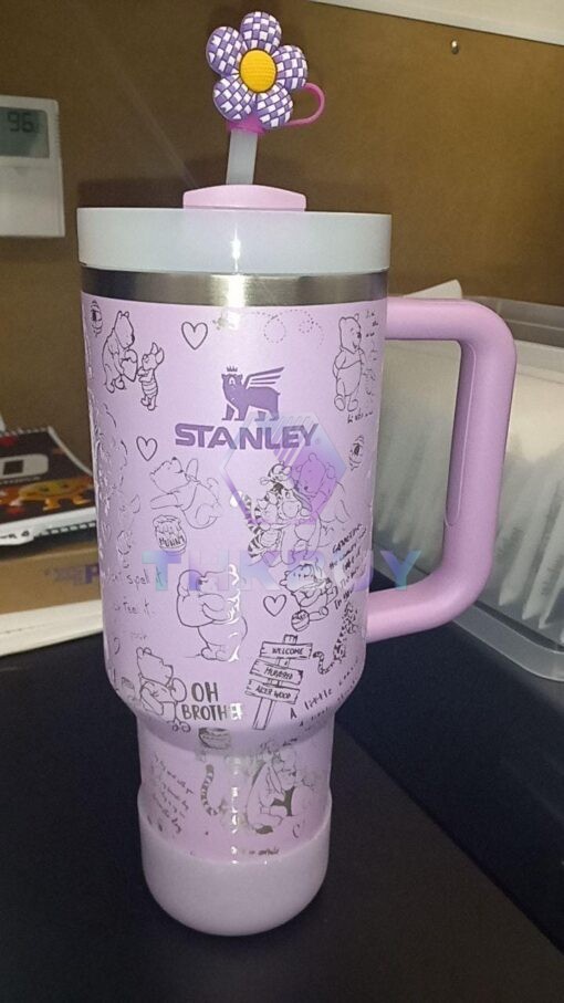 Disney Pooh 40oz Stanley Tumbler - Image 2