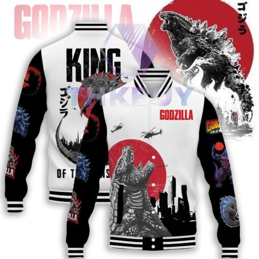 Godzilla Limited Edition Baseball Jacket - Image 2