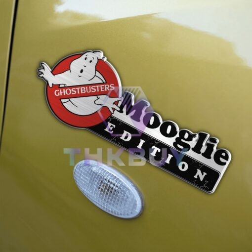 Ghostbusters Edition Laser Engraved Car Name Badge Version 2 - Image 3
