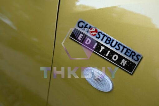 Ghostbusters Edition Laser Engraved Car Name Badge Version 3 - Image 6