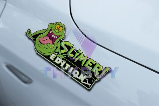 Smiler Edition Laser Engraved Car Name Badge - Image 4