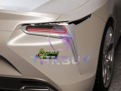 Smiler Edition Laser Engraved Car Name Badge - Image 5
