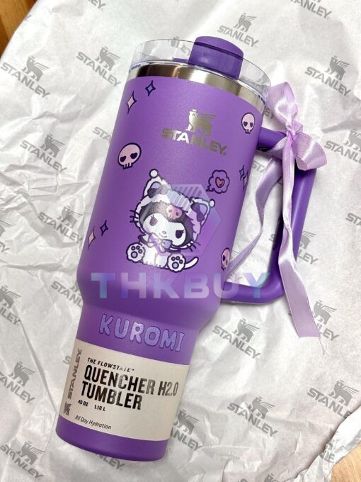 Kuromi 40oz Stanley Tumbler - Image 4
