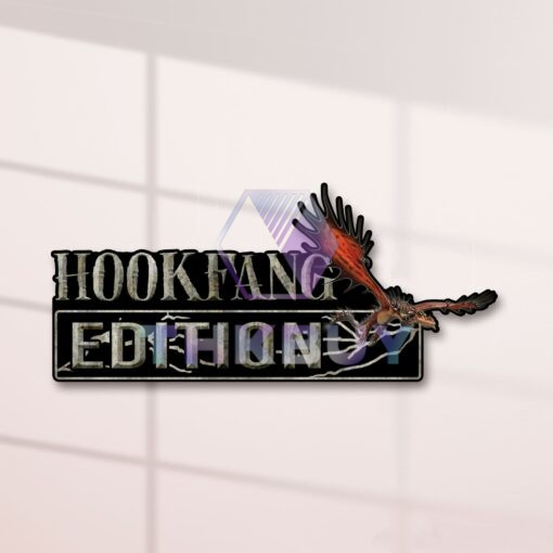 Hookfang Edition Laser Engraved or 3D Inlayed Car Name Badge - Image 2