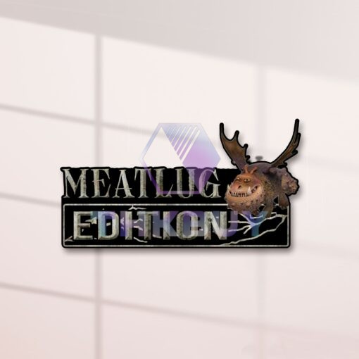 Meatlug Edition Laser Engraved or 3D Inlayed Car Name Badge - Image 2
