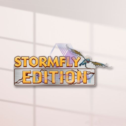 Stormfly Edition Laser Engraved or 3D Inlayed Car Name Badge - Image 2