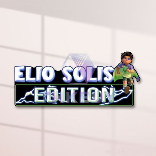 Elio Solis Edition Laser Engraved or 3D Inlayed Car Name Badge - Image 2